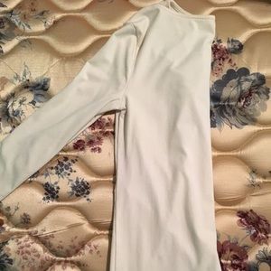 Long white sleeve shirt